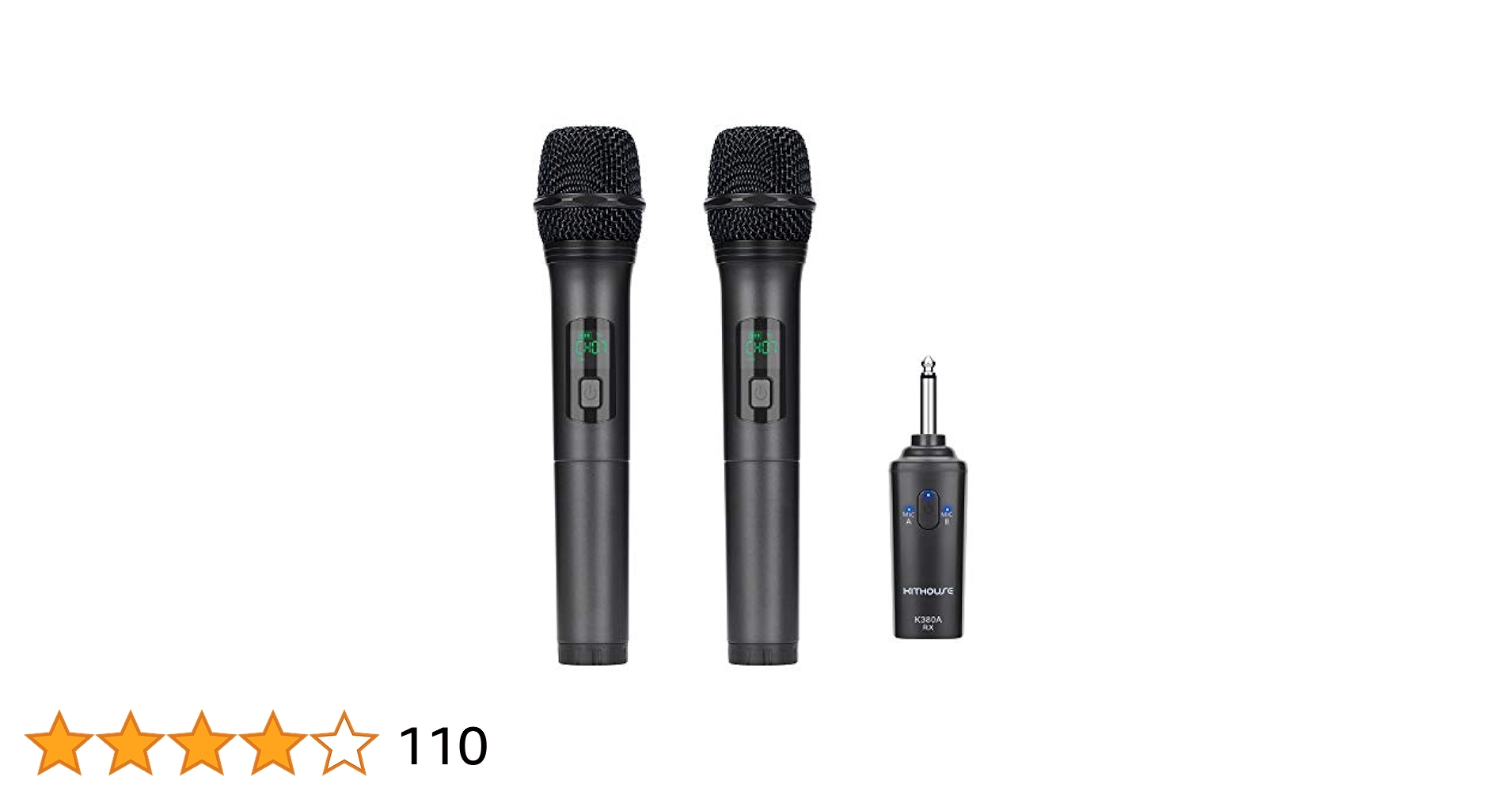 Amazon.co.jp: Kithouse K380Aワイヤレスマイク Bluetooth
